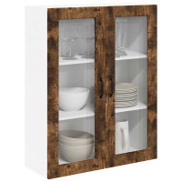 Produktbild för Diskmaskin panel Kalmar Rökt ek 80 x 31 x 100 cm
