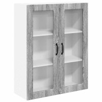 Produktbild för Diskmaskin panel Kalmar Grå Sonoma 80 x 31 x 100 cm