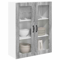 Produktbild för Diskmaskin panel Kalmar Grå Sonoma 80 x 31 x 100 cm