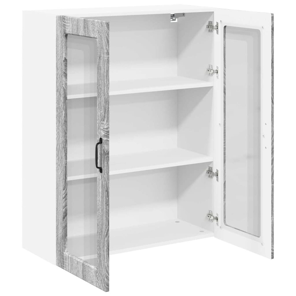 Produktbild för Diskmaskin panel Kalmar Grå Sonoma 80 x 31 x 100 cm