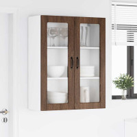 Produktbild för Diskmaskin panel Kalmar Brun Ek 80 x 31 x 100 cm
