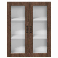 Produktbild för Diskmaskin panel Kalmar Brun Ek 80 x 31 x 100 cm