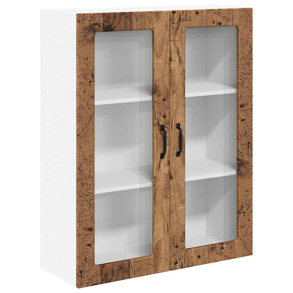 Produktbild för Diskmaskin panel Kalmar Gammalt trä 80 x 31 x 100 cm