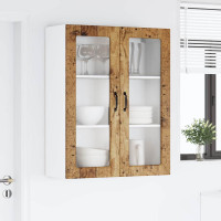 Produktbild för Diskmaskin panel Kalmar Gammalt trä 80 x 31 x 100 cm