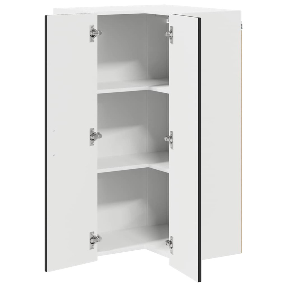 Produktbild för Diskmaskin panel Kalmar Svart 57 x 57 x 100 cm Konstruerat trä