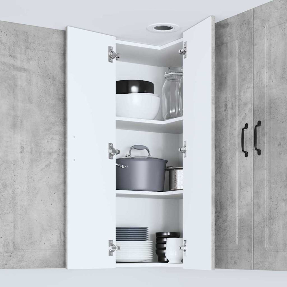 Produktbild för Diskmaskin panel Kalmar Betonggrå 57 x 57 x 100 cm