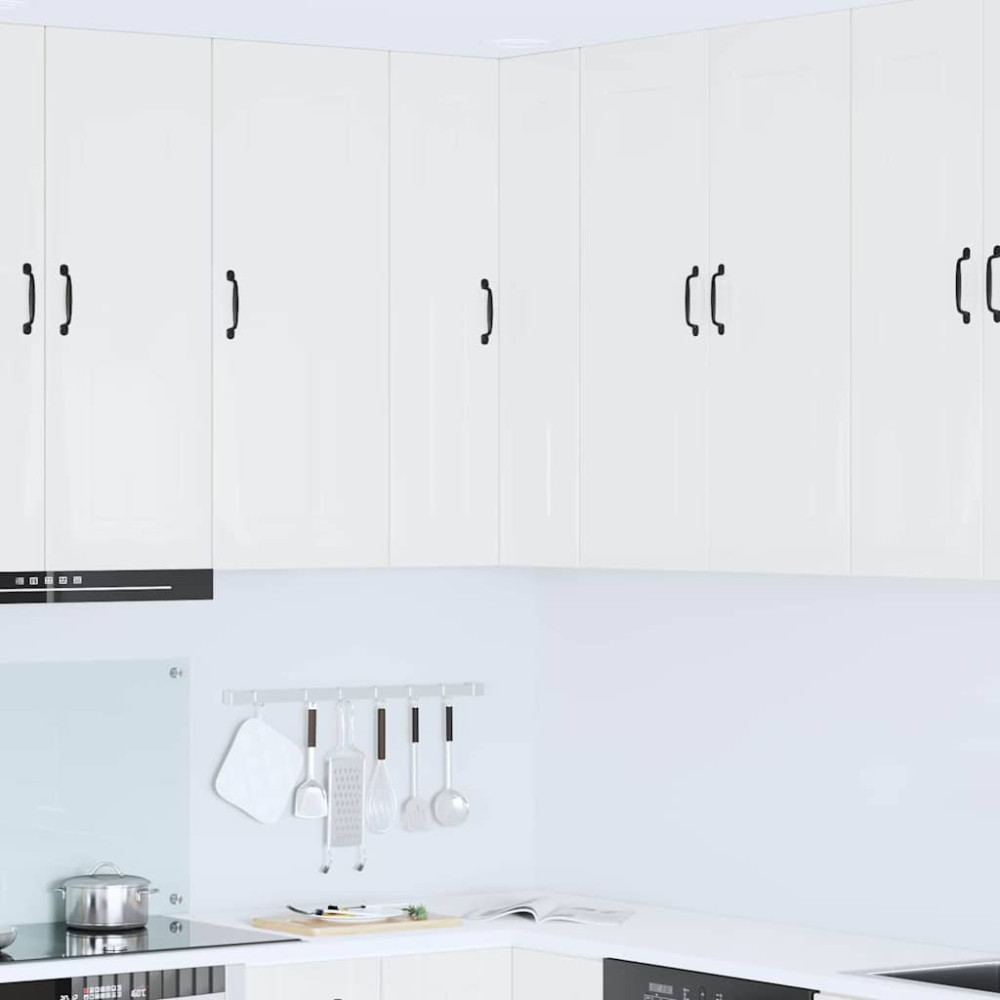 Produktbild för Diskmaskin panel Kalmar Högblanka vita 57 x 57 x 100 cm