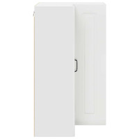 Produktbild för Diskmaskin panel Kalmar Högblanka vita 57 x 57 x 100 cm