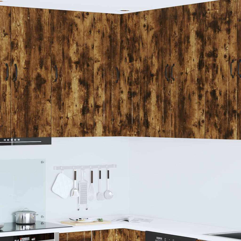 Produktbild för Diskmaskin panel Kalmar Rökt ek 57 x 57 x 100 cm