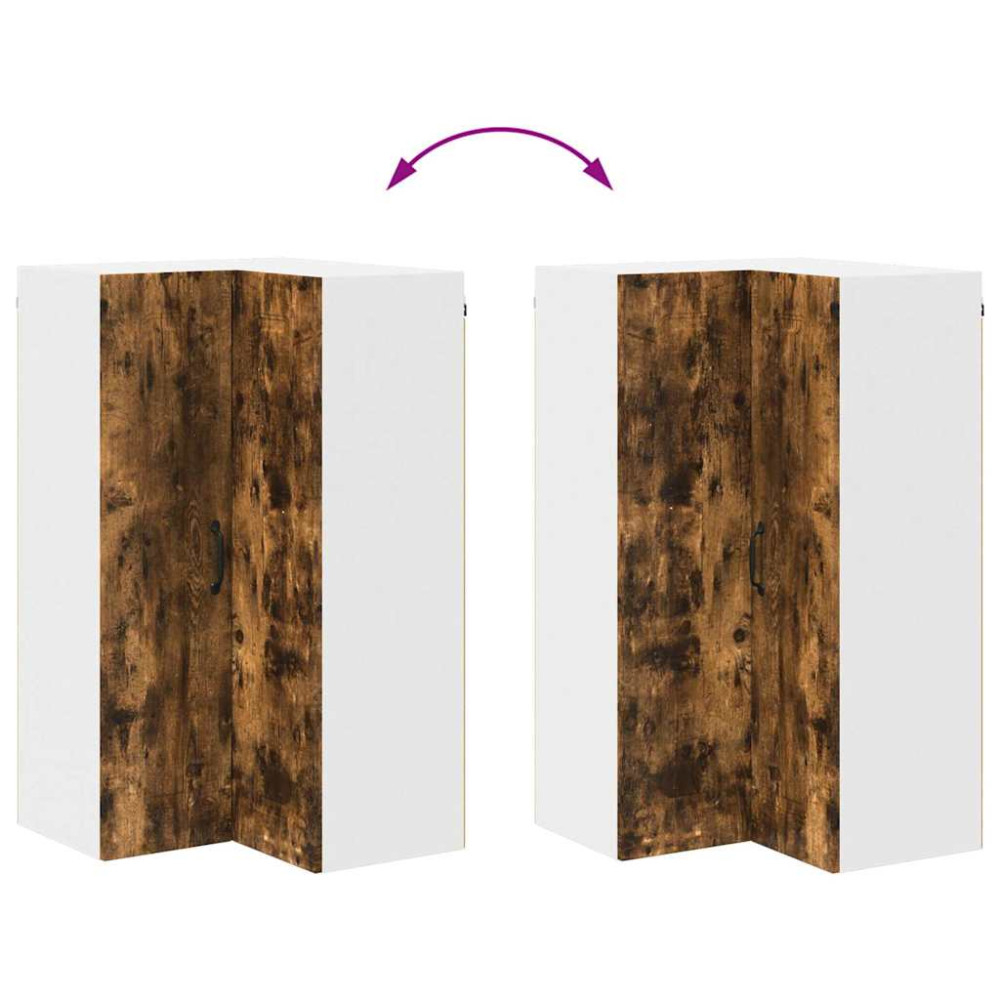Produktbild för Diskmaskin panel Kalmar Rökt ek 57 x 57 x 100 cm