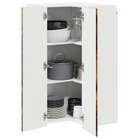 Produktbild för Diskmaskin panel Kalmar Rökt ek 57 x 57 x 100 cm