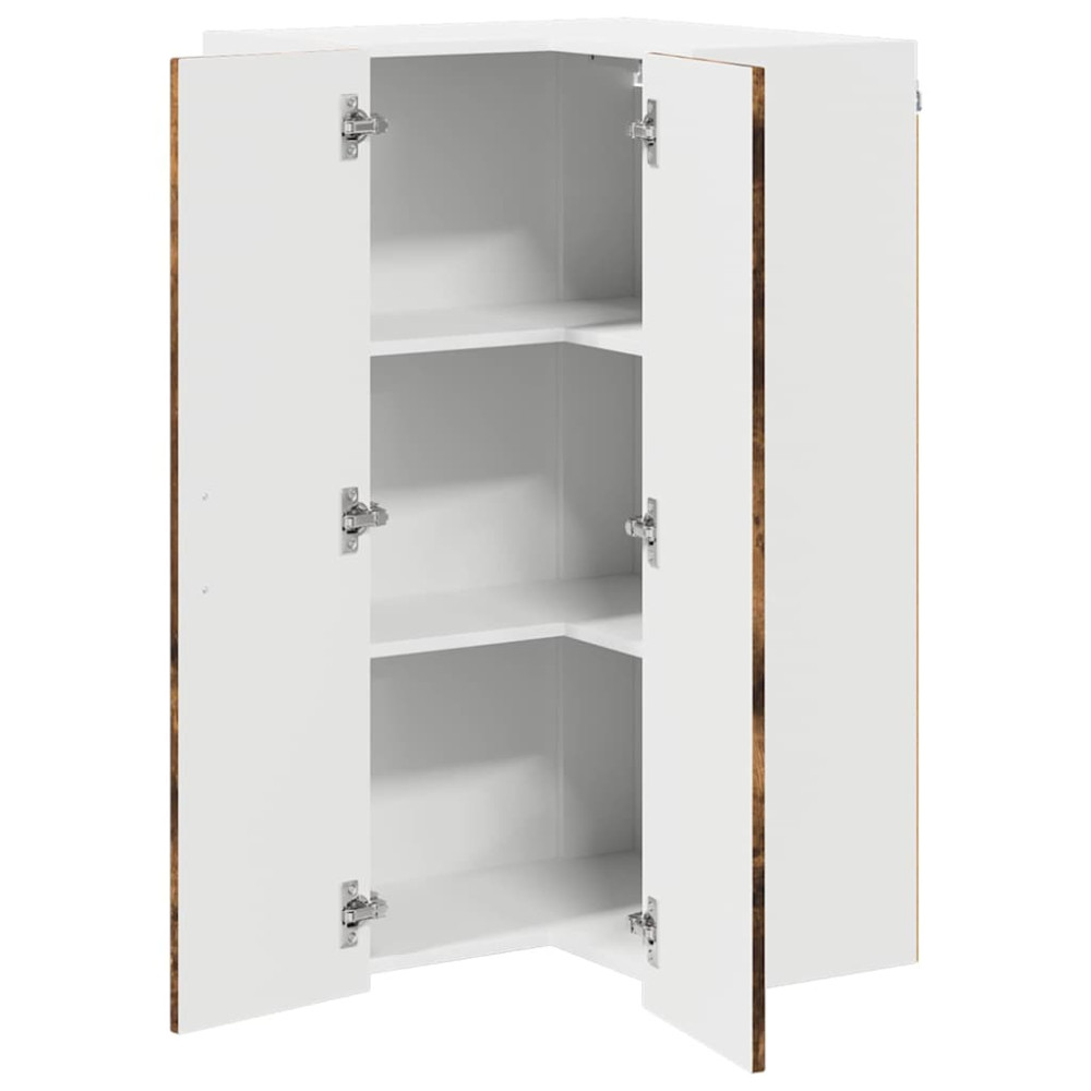 Produktbild för Diskmaskin panel Kalmar Rökt ek 57 x 57 x 100 cm
