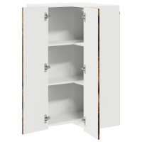 Produktbild för Diskmaskin panel Kalmar Rökt ek 57 x 57 x 100 cm