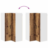 Produktbild för Diskmaskin panel Kalmar Gammalt trä 57 x 57 x 100 cm