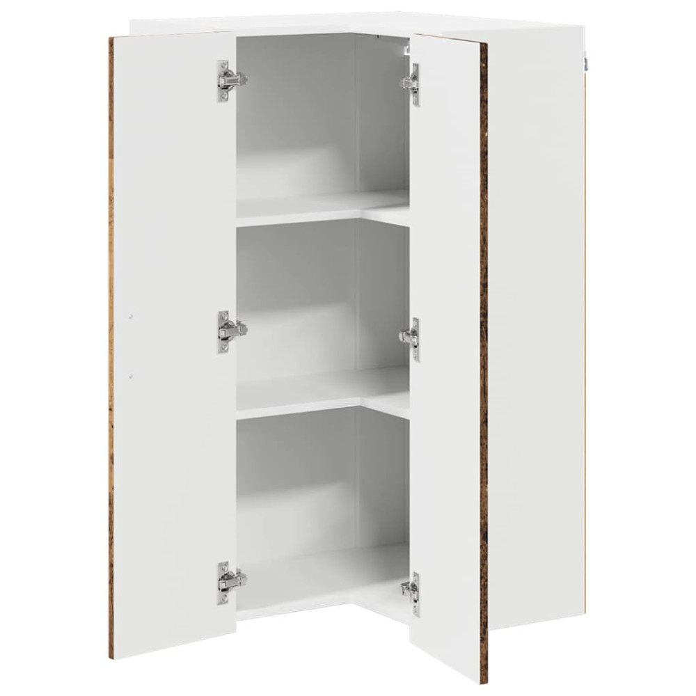 Produktbild för Diskmaskin panel Kalmar Gammalt trä 57 x 57 x 100 cm