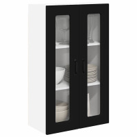 Produktbild för Diskmaskin panel Kalmar Svart 60 x 31 x 100 cm Konstruerat trä