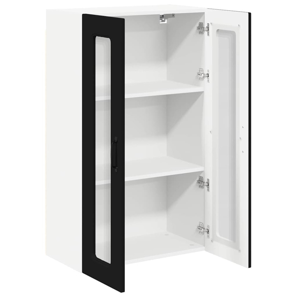 Produktbild för Diskmaskin panel Kalmar Svart 60 x 31 x 100 cm Konstruerat trä