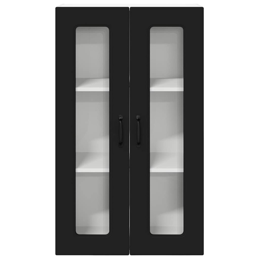 Produktbild för Diskmaskin panel Kalmar Svart 60 x 31 x 100 cm Konstruerat trä