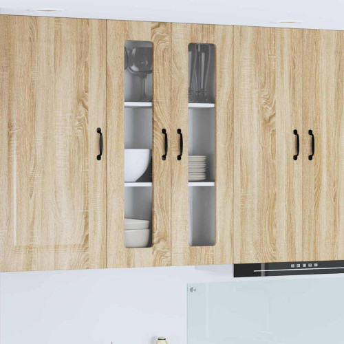 vidaXL Diskmaskin panel Kalmar Sonoma-ek 60 x 31 x 100 cm