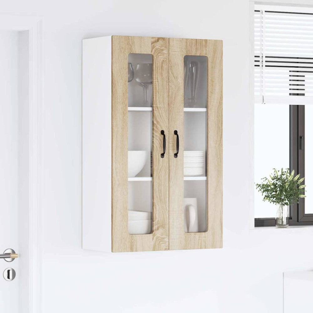 Produktbild för Diskmaskin panel Kalmar Sonoma-ek 60 x 31 x 100 cm