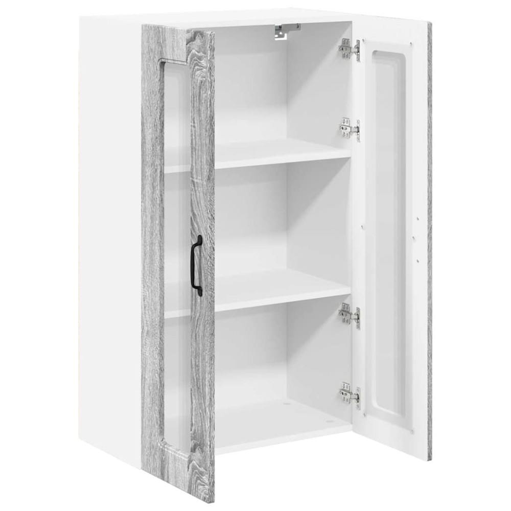 Produktbild för Diskmaskin panel Kalmar Grå Sonoma 60 x 31 x 100 cm