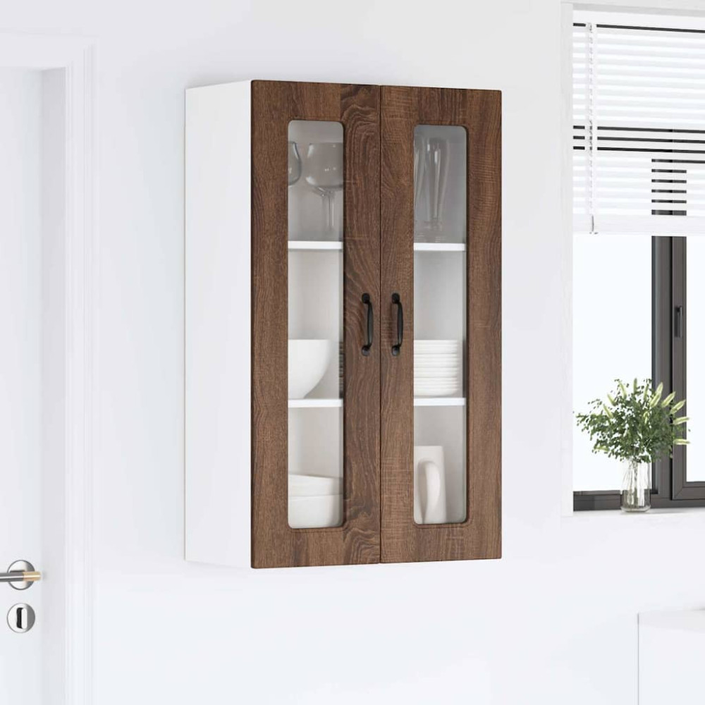 Produktbild för Diskmaskin panel Kalmar Brun Ek 60 x 31 x 100 cm
