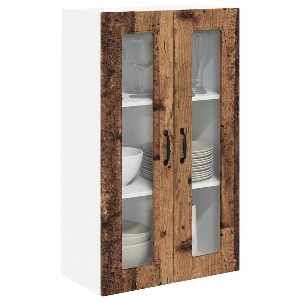 Produktbild för Diskmaskin panel Kalmar Gammalt trä 60 x 31 x 100 cm