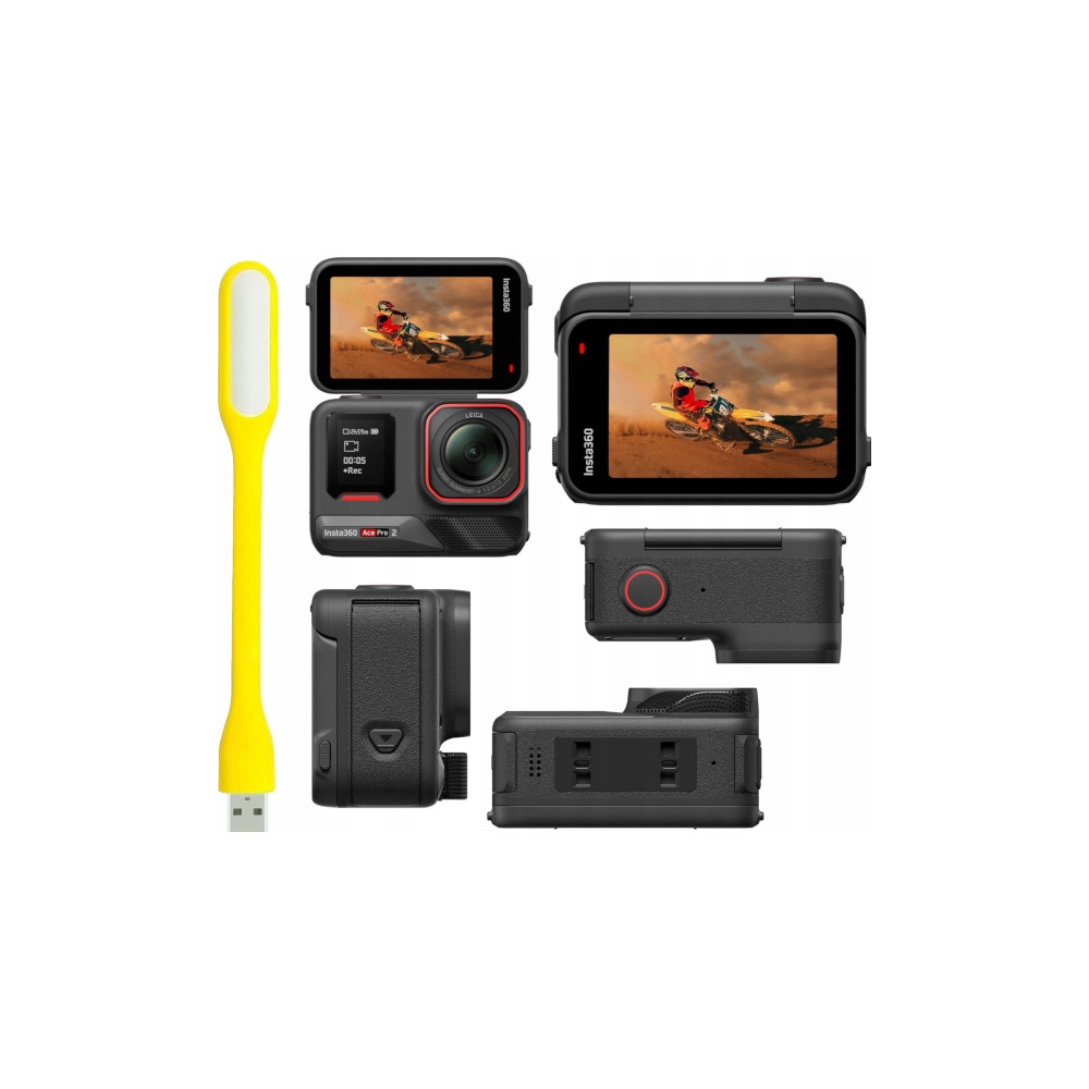 Produktbild för Insta360 Ace Pro 2 - Dual Battery Standard Bundle - aktionkamera - Leica