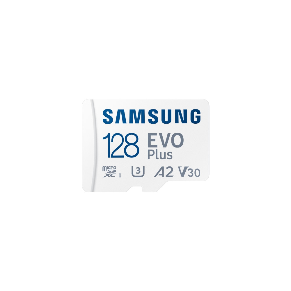 Produktbild för Samsung EVO Plus MB-MC128S - flash-minneskort - 128 GB - mikroSDXC UHS-I