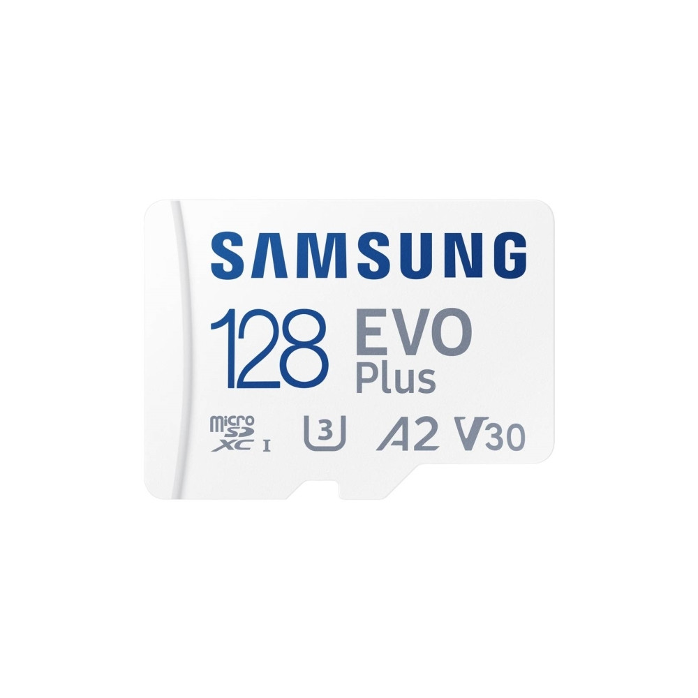 Produktbild för Samsung EVO Plus MB-MC128S - flash-minneskort - 128 GB - mikroSDXC UHS-I