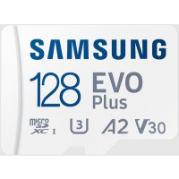 Produktbild för Samsung EVO Plus MB-MC128S - flash-minneskort - 128 GB - mikroSDXC UHS-I