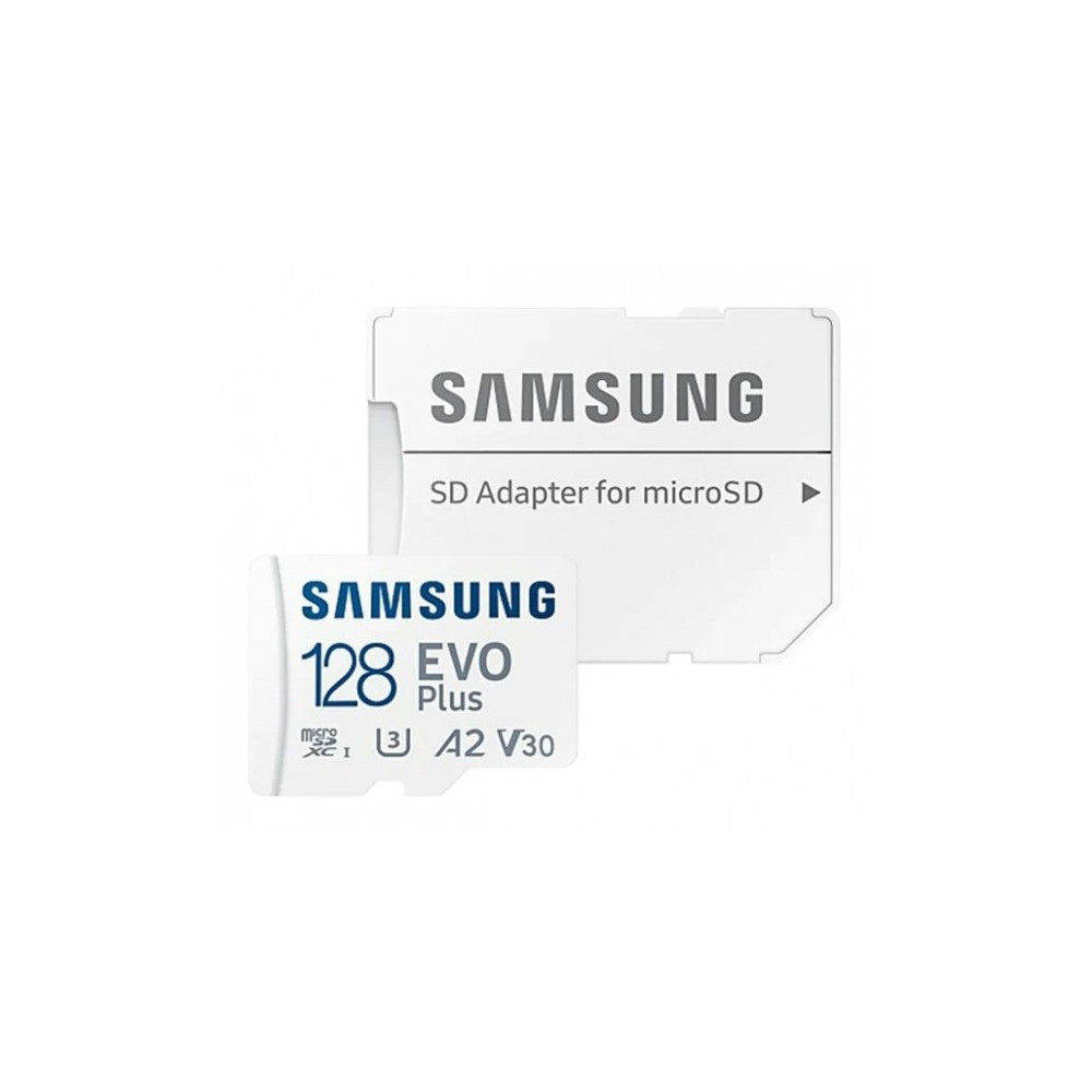 Produktbild för Samsung EVO Plus MB-MC128S - flash-minneskort - 128 GB - mikroSDXC UHS-I