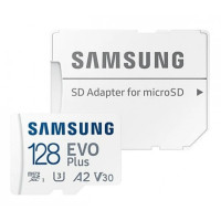 Produktbild för Samsung EVO Plus MB-MC128S - flash-minneskort - 128 GB - mikroSDXC UHS-I