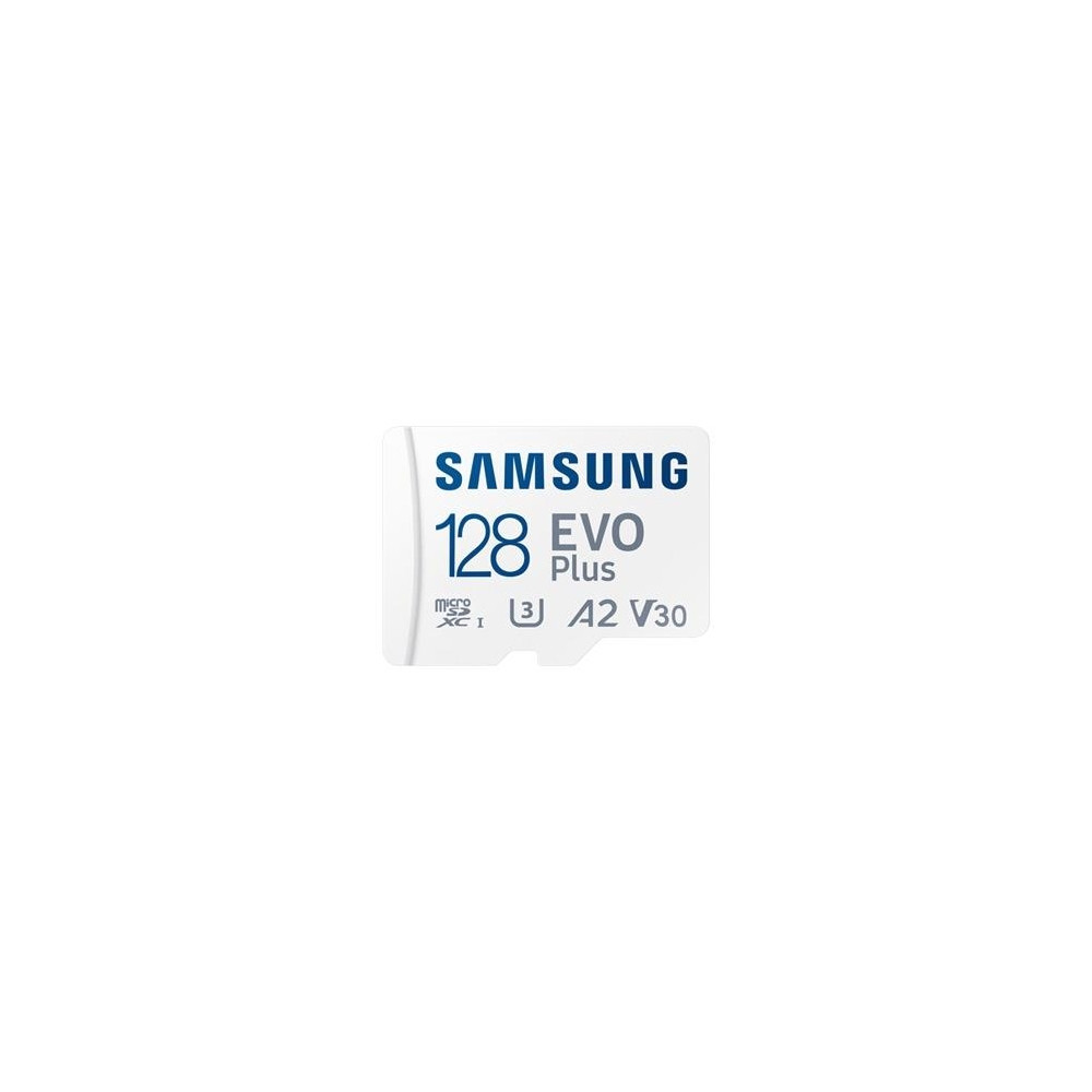 Produktbild för Samsung EVO Plus MB-MC128S - flash-minneskort - 128 GB - mikroSDXC UHS-I