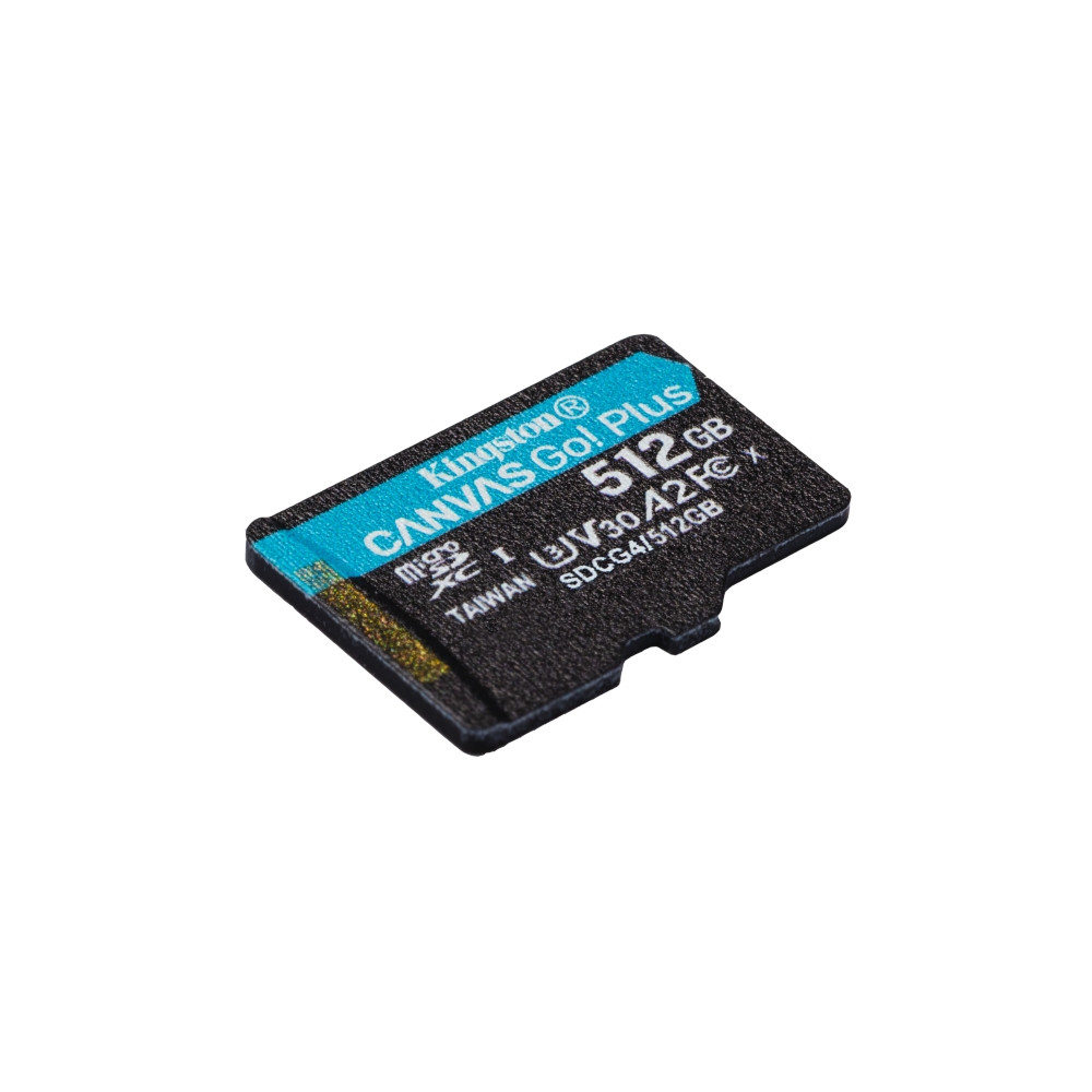 Produktbild för Kingston Canvas Go! Plus - flash-minneskort - 512 GB - mikroSDXC UHS-I