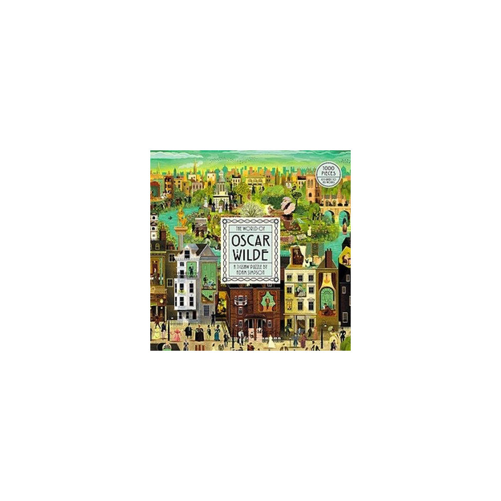 Produktbild för Pussel The World of Oscar Wilde 1000 bitar