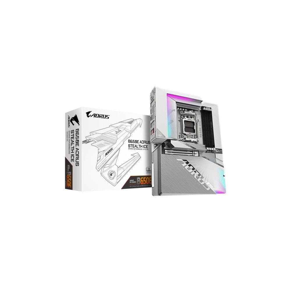 Produktbild för AORUS B650E STEALTH ICE