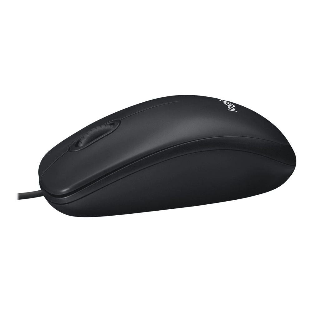Produktbild för Logitech M100 - mus - fullstorlek - USB - svart