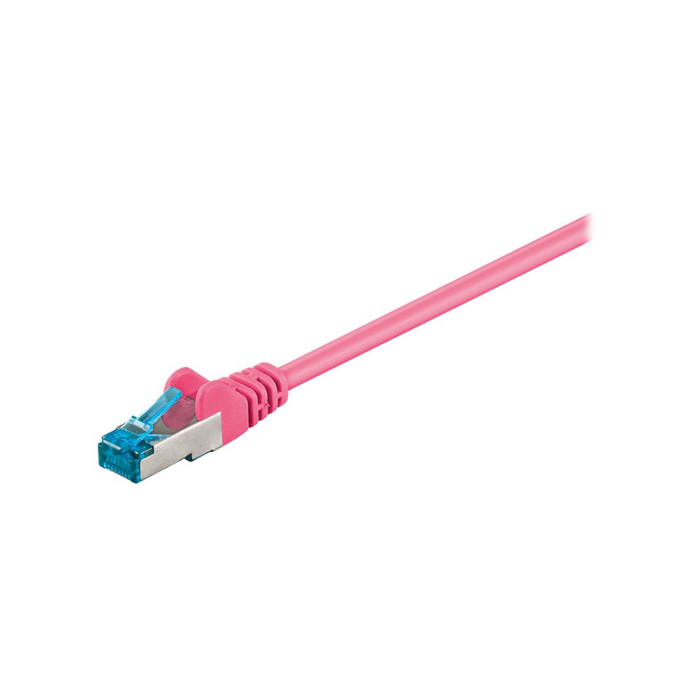 Produktbild för goobay patch-kabel - 25 cm - magenta