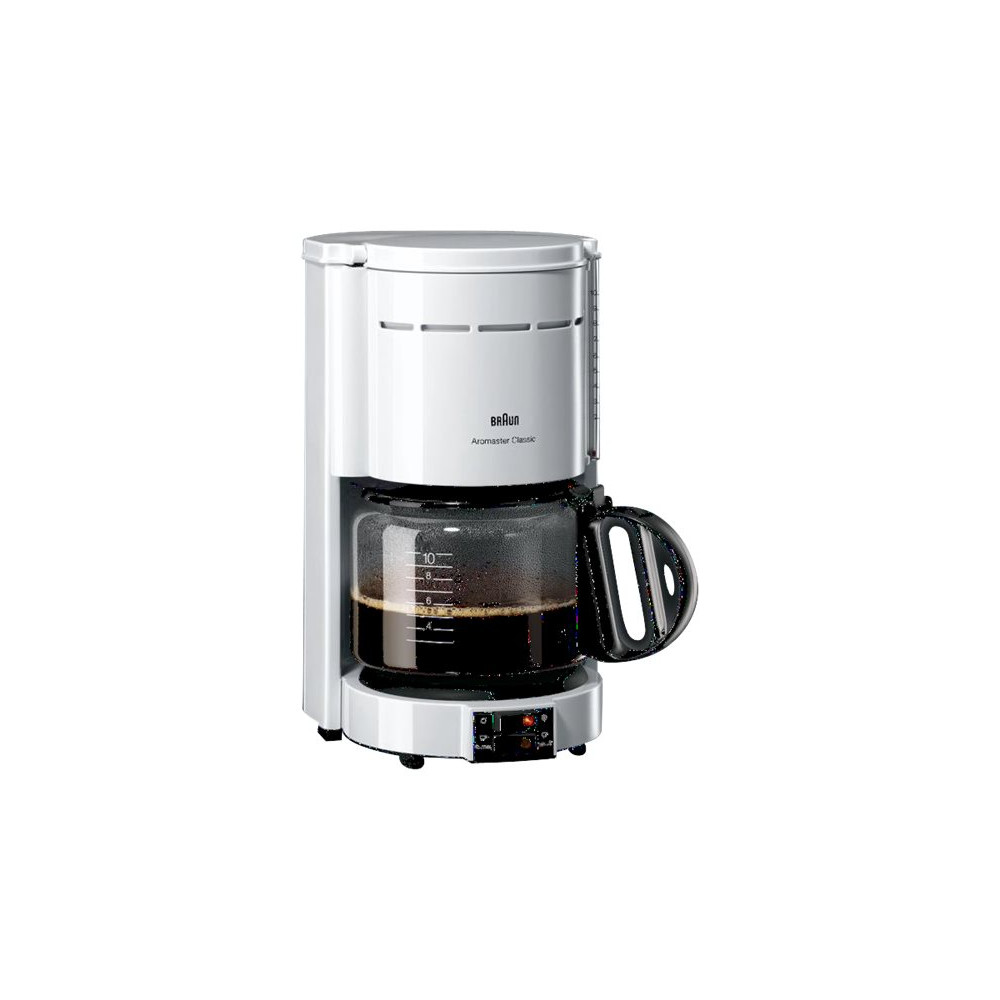 Produktbild för Braun Aromaster Classic KF 47 - kaffemaskin - vit