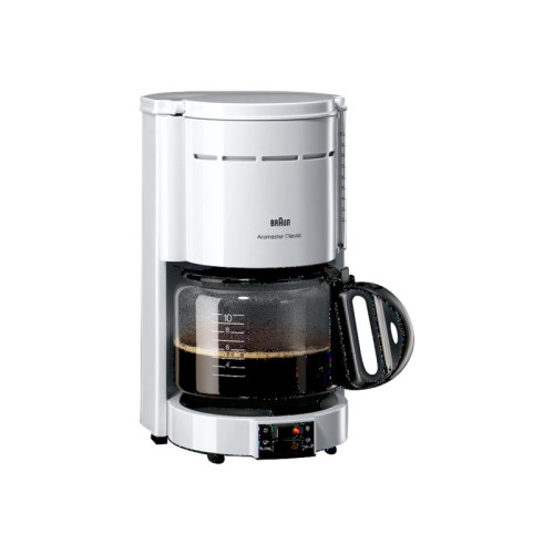 Braun Braun Aromaster Classic KF 47 - kaffemaskin - vit