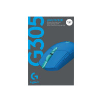 Produktbild för Logitech G G305 - mus - 2.4 GHz - blå