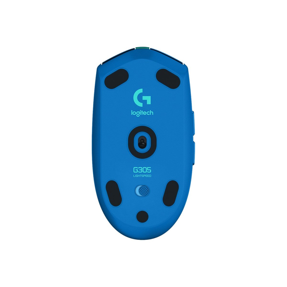 Produktbild för Logitech G G305 - mus - 2.4 GHz - blå