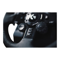 Produktbild för Logitech G923 - ratt- och pedaluppsättning - kabelansluten