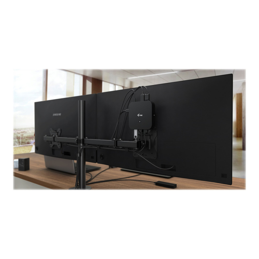Produktbild för i-Tec - dockningsstation - USB-C 3.1 Gen 2 / Thunderbolt 3 - DP, HDMI - 1GbE