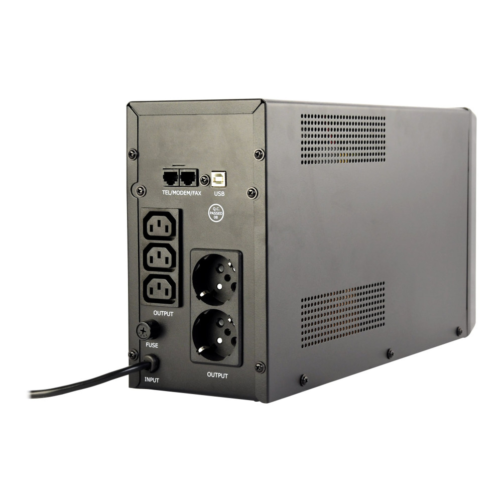 Produktbild för EnerGenie EG-UPS-035 - UPS - LCD-display - 1200 watt - 2000 VA