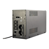 Produktbild för EnerGenie EG-UPS-035 - UPS - LCD-display - 1200 watt - 2000 VA