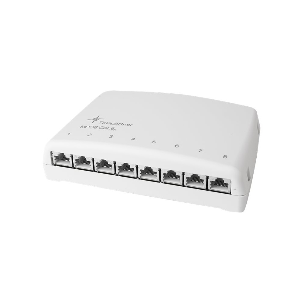 Produktbild för Telegärtner Mini Distributor MPD8-HS K - abelfördelningsdosa