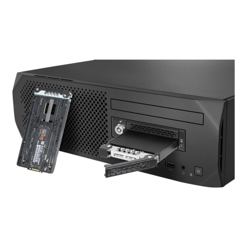 ICY DOCK ICY Dock ToughArmor MB833M2K-B - förvaringsmobilrack - M.2 NVMe Card - SAS