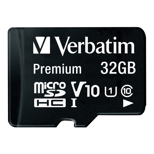 VERBATIM - flash-minneskort - 32 GB - microSDHC - Övrigt inom minneskort